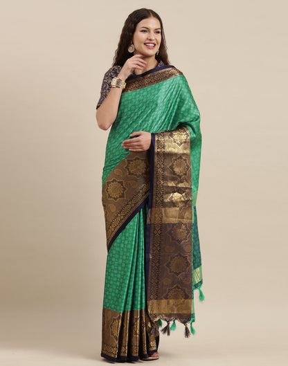 Green Silk Saree