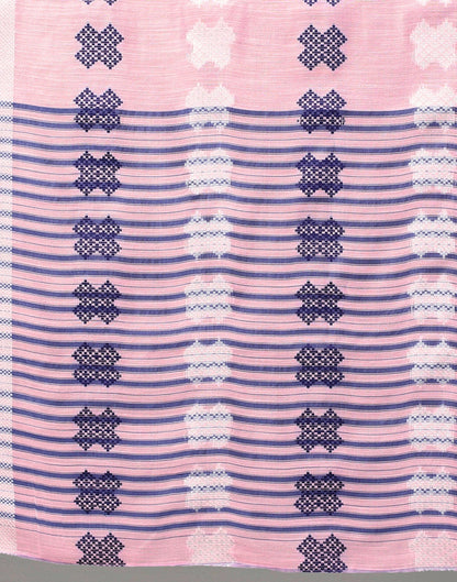 Light Pink Cotton Saree | SLV2358S2208