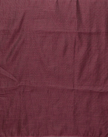 Wine Cotton Saree | SLV2363S585