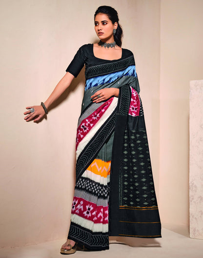 Multi Cotton Saree