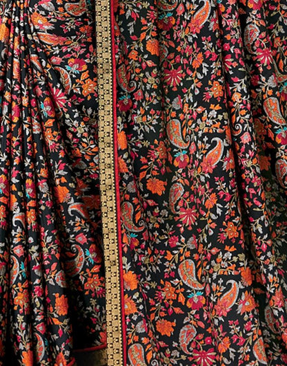 Black Silk Saree