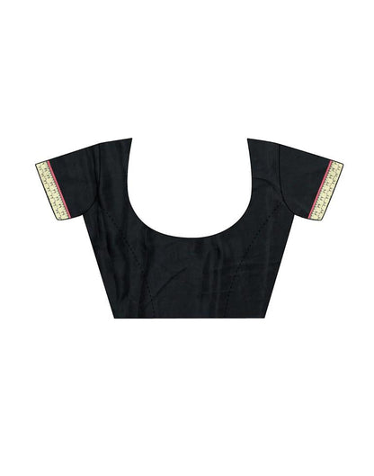 Black Silk Saree