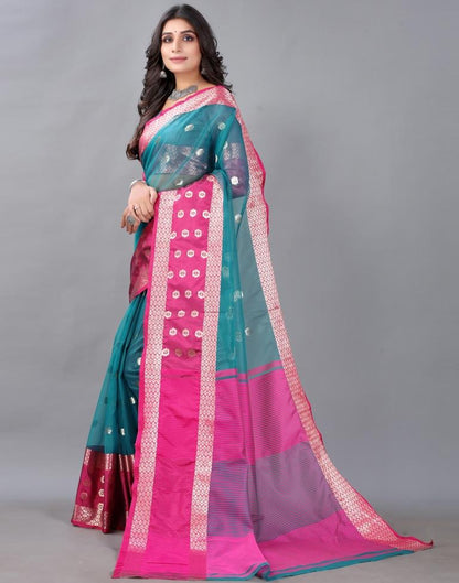 Rama Tissue Silk Saree