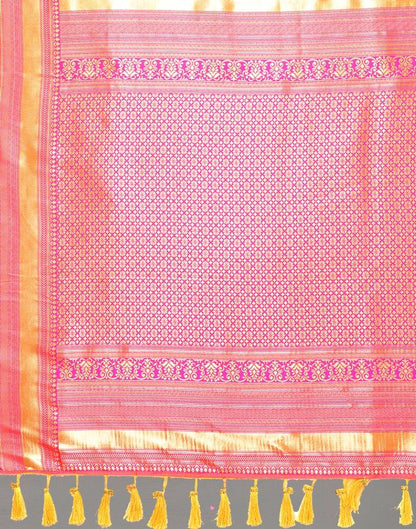 Turmeric Yellow Silk Saree