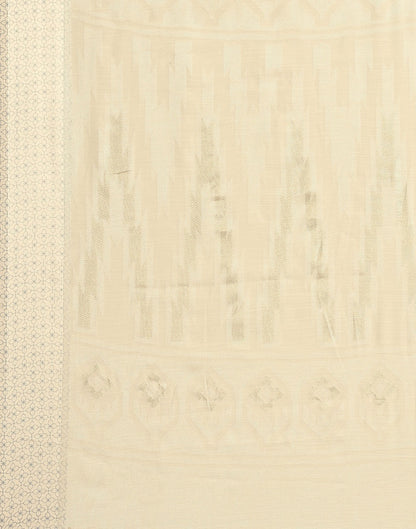 Beige Brasso Saree