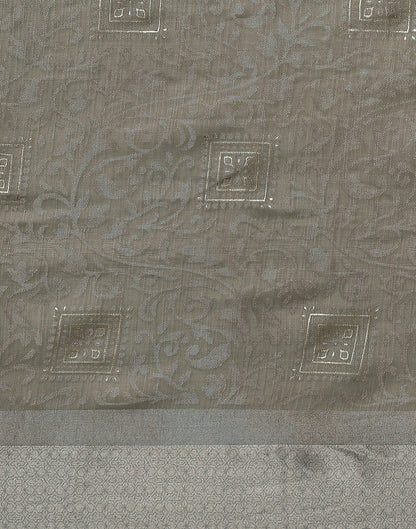 Grey Brasso Saree