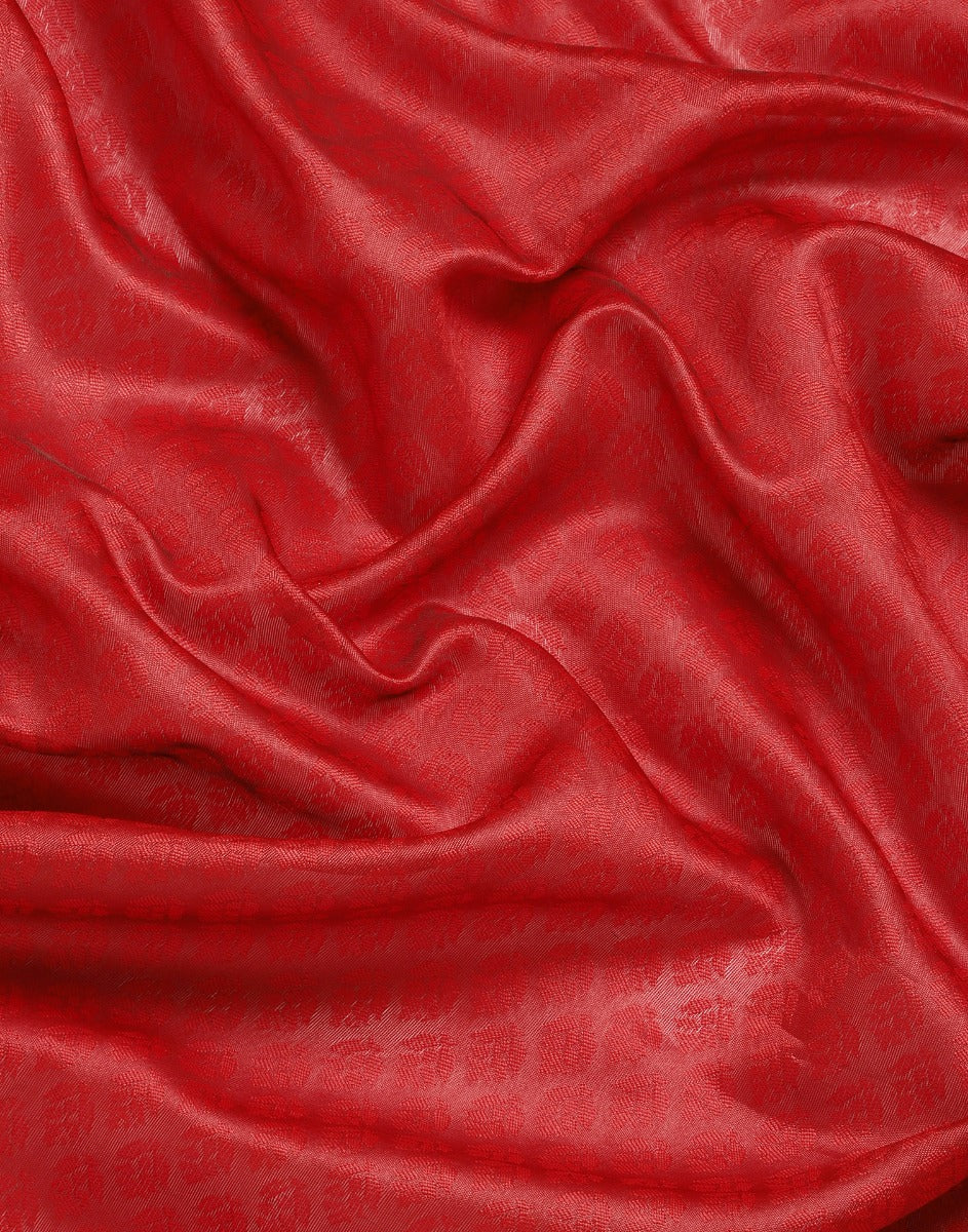 Red Banarasi Silk Saree