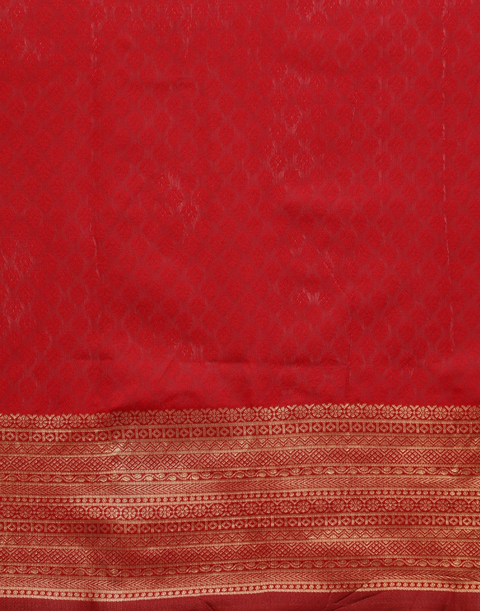 Red Banarasi Silk Saree