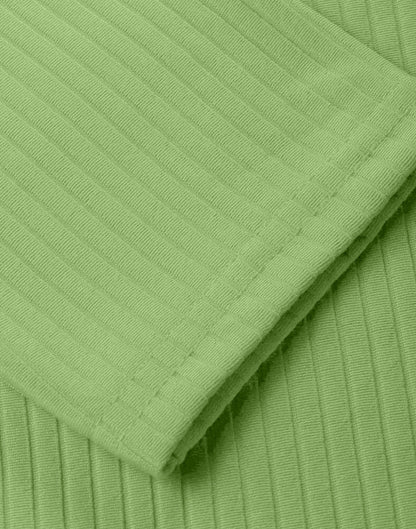 Pista Green Knitted Top