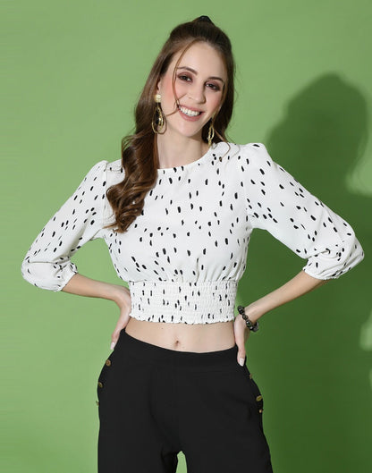 White Summer cool Top