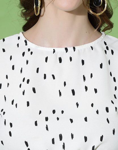 White Summer cool Top
