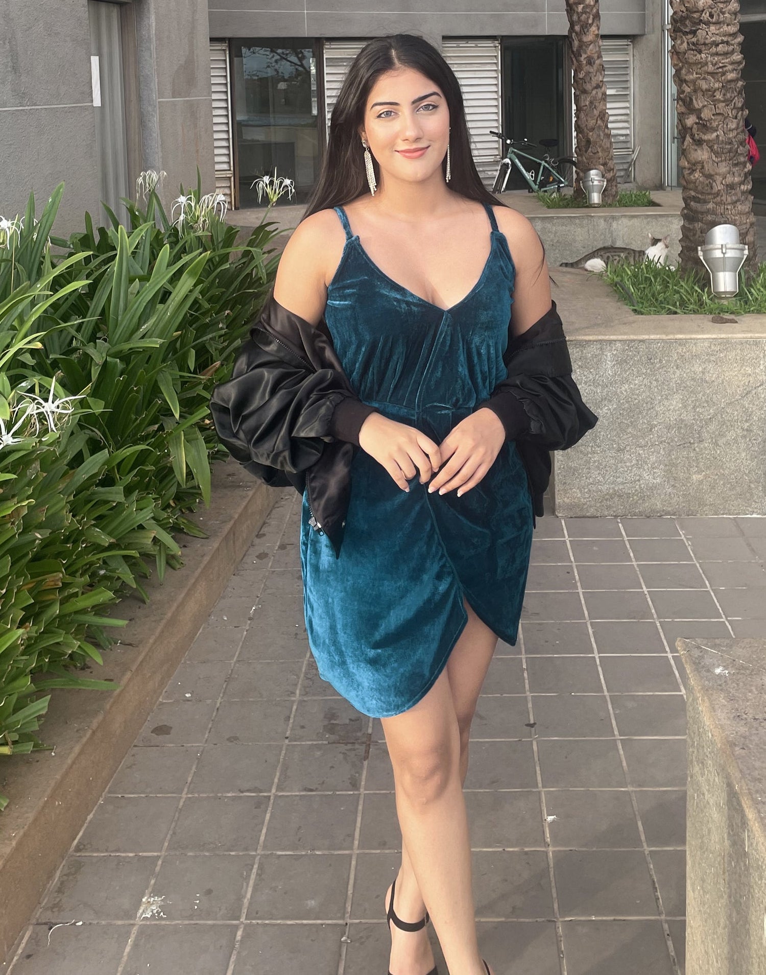 Rama Velvet Dress