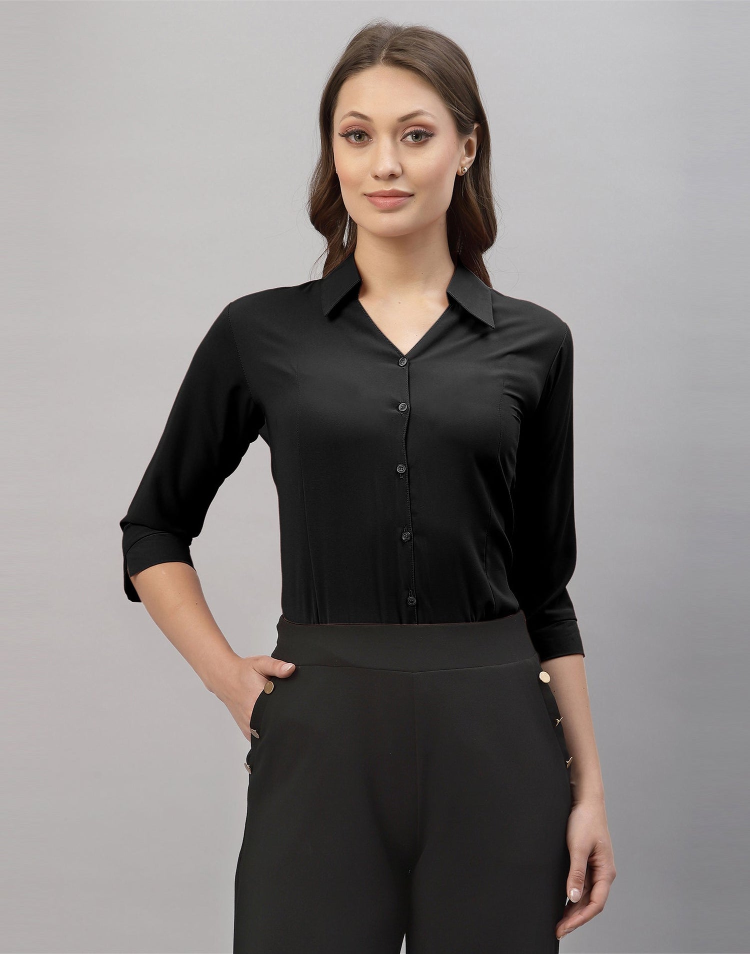 Black Casual Shirt