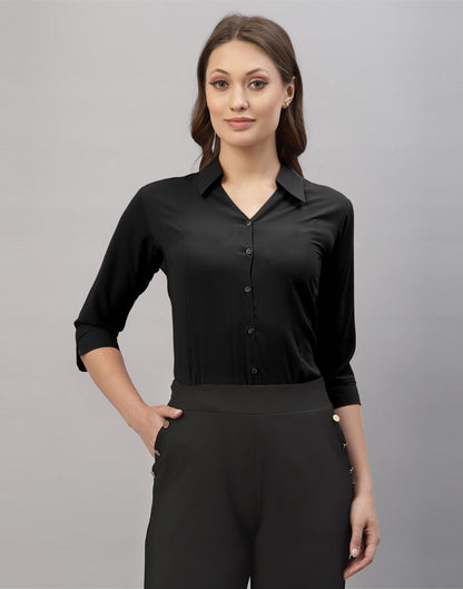 Black Casual Shirt