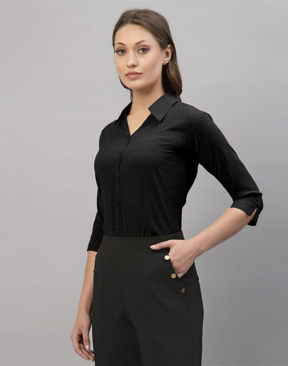 Black Casual Shirt