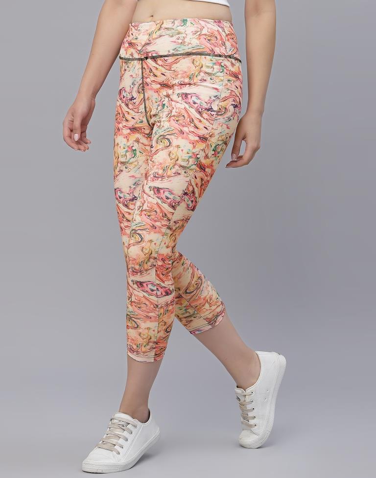 Multicolour Printed Track Pant