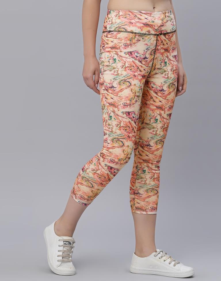 Multicolour Printed Track Pant